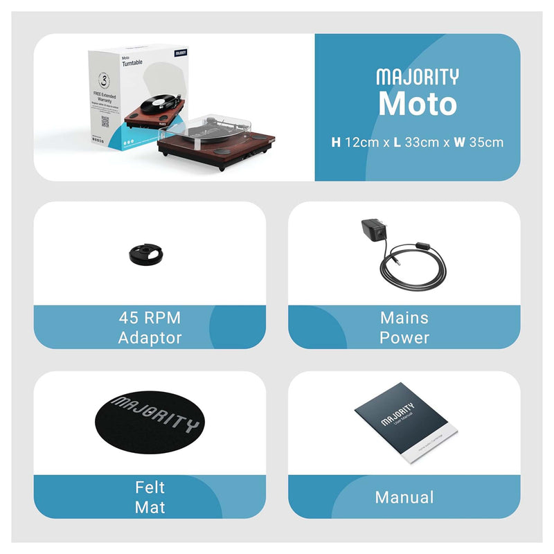 Majority Moto levysoitin Bluetooth