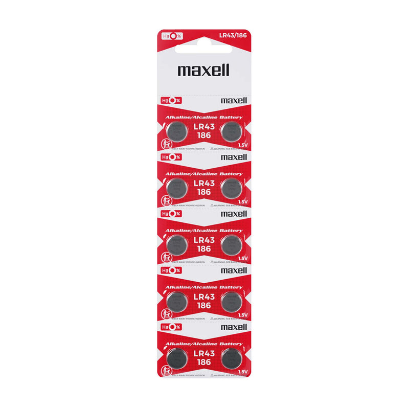 Maxell-LR43-nappiparisto-10pk