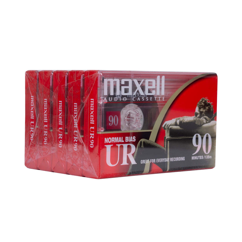 Maxell UR90 C-kasetti 90min 5-pack