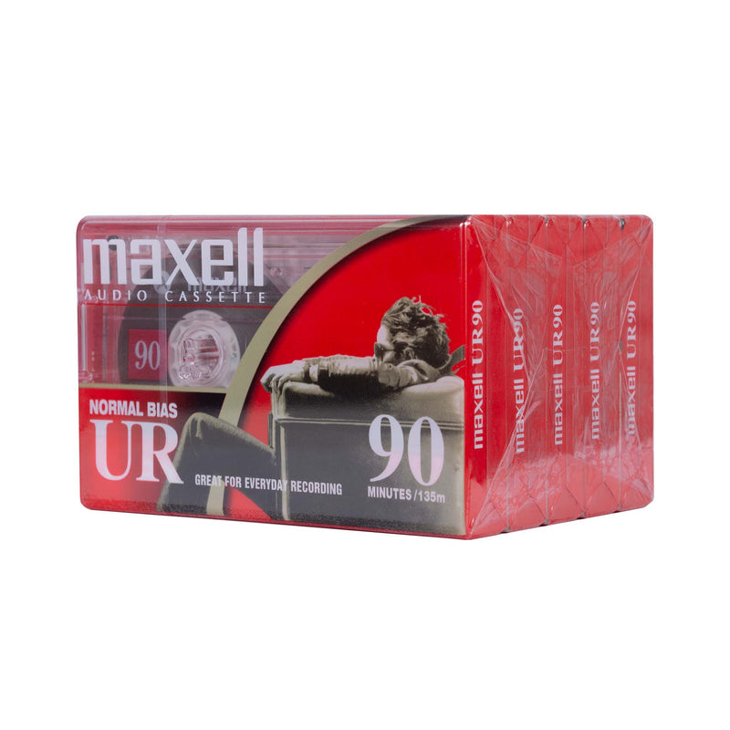 Maxell UR90 C-kasetti 90min 5-pack